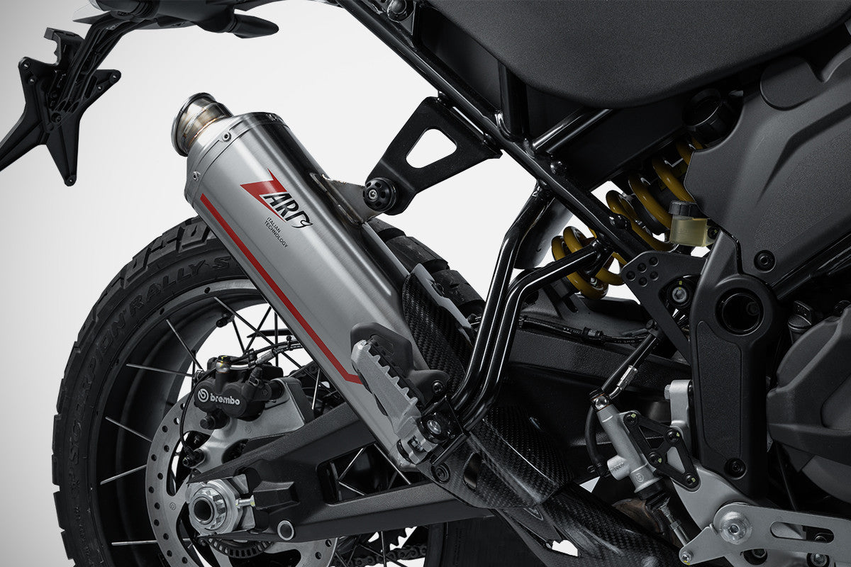 ZARD "Sabbia" Slip-On Ducati Desert X Exhaust 2021-2023