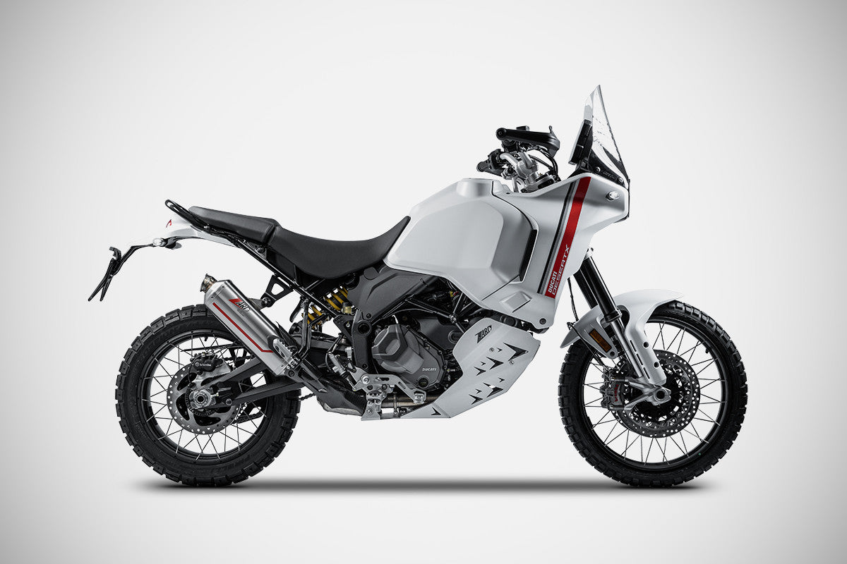 ZARD "Sabbia" Slip-On Ducati Desert X Exhaust 2021-2023