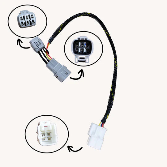 Woodcraft Keyswitch Elimination Harness Kawasaki ZX10R/RR/ABS 2021-2023 - Adventure Parts