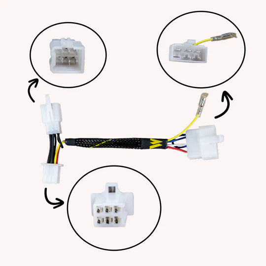 Woodcraft Keyswitch Elimination Harness Kawasaki Ninja ZX-9R 1994-1997 - Adventure Parts