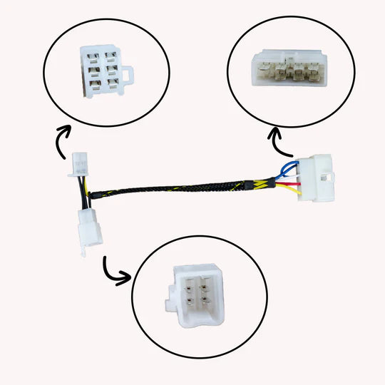 Woodcraft Keyswitch Elimination Harness Kawasaki Ninja ZX9 2001-2003 - Adventure Parts