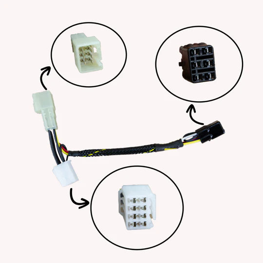 Woodcraft Keyswitch Elimination Harness Suzuki GSX1300R Hayabusa 2008-2012 - Adventure Parts
