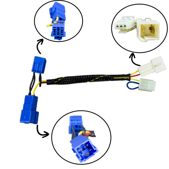 Woodcraft Keyswitch Elimination Harness Yamaha YZF-R1/M/S 2015-2019 - Adventure Parts