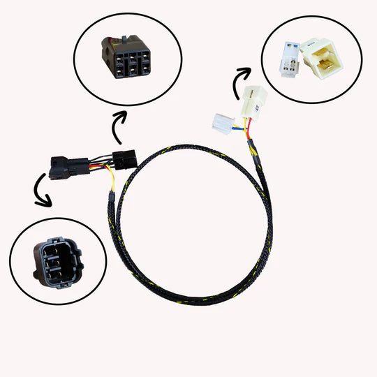 Woodcraft Keyswitch Elimination Harness Yamaha YZX-R6 2017-2020 - Adventure Parts
