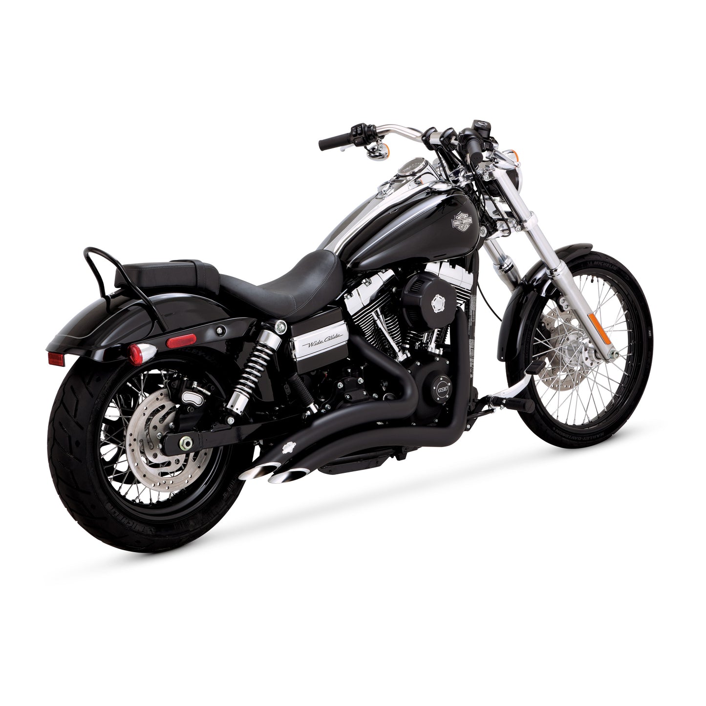 Vance & Hines Slip-On Big Radius 2-Into-2 Chrome 2018-2023 - Adventure Parts