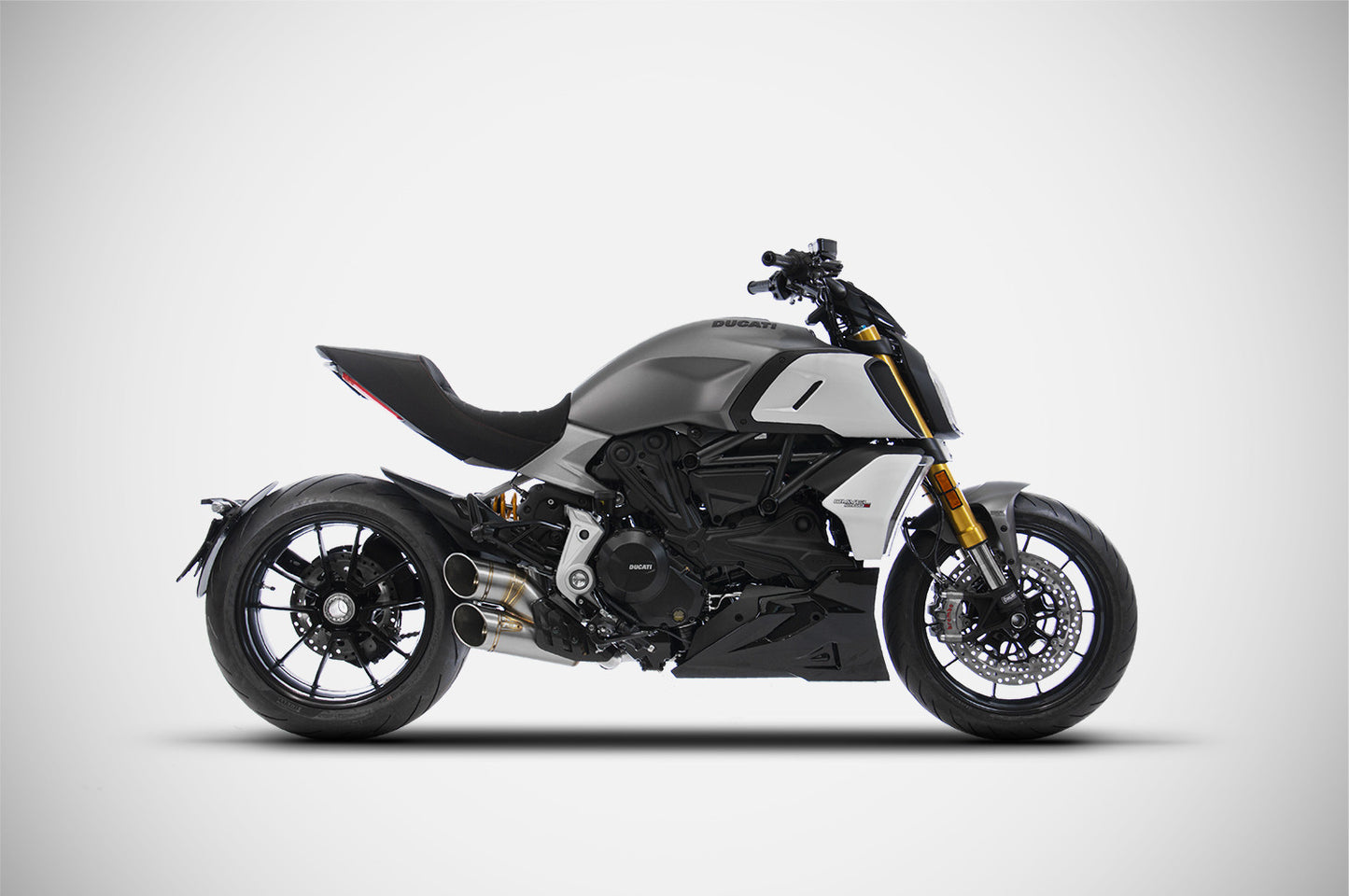 ZARD Exhaust Slip-On Kit Ducati Diavel 1260 2021-2022 - Adventure Parts
