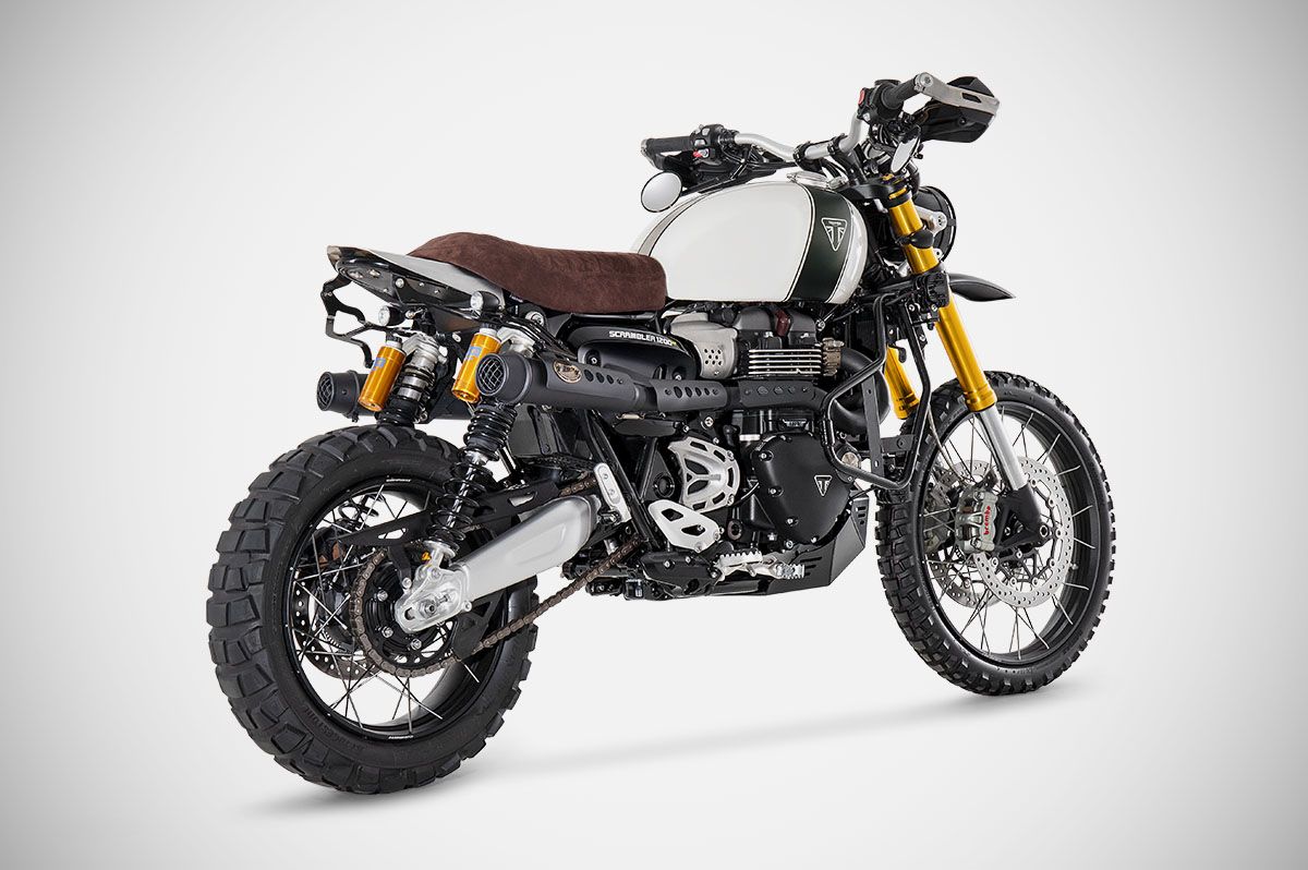 ZARD Saddlebag Racks Triumph Scrambler 1200 2019-2023