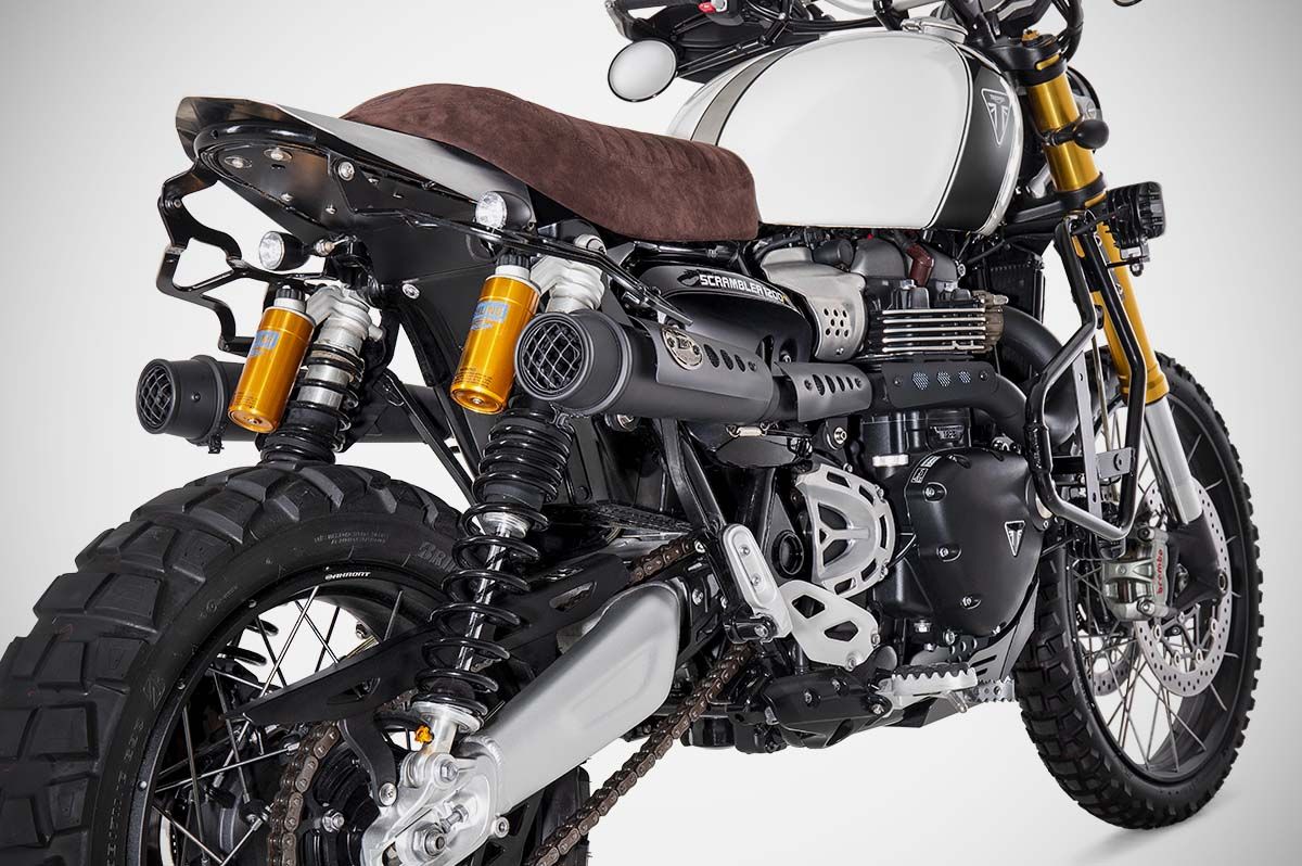 ZARD Saddlebag Racks Triumph Scrambler 1200 2019-2023