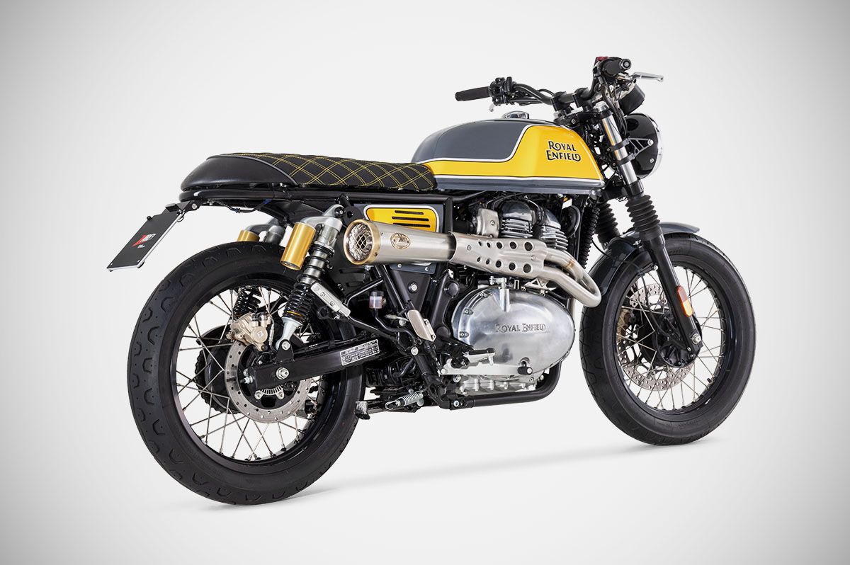 ZARD Exhaust Full Kit Royal Enfield Continental GT 2019-2024 - Adventure Parts