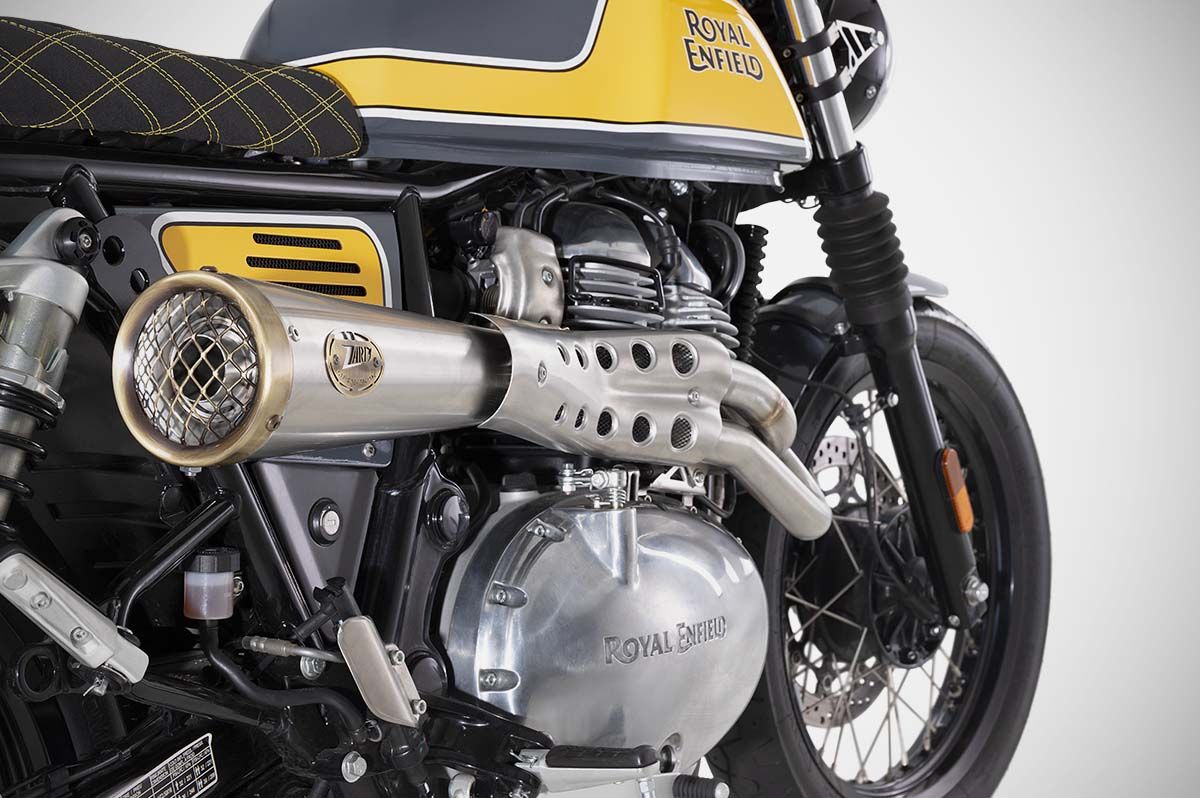 ZARD Exhaust Full Kit Royal Enfield Continental GT 2019-2024 - Adventure Parts