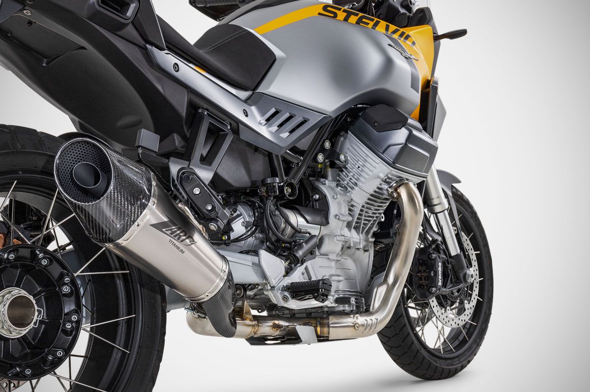 ZARD Exhaust Slip-On Moto Guzzi Stelvio 2024-2025 - Adventure Parts