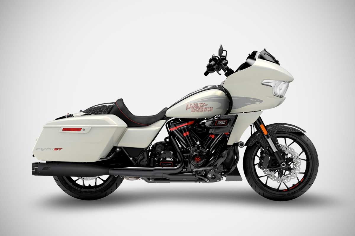 ZARD Slip-Ons "4.5 Inches" Harley Davidson Cvo Road Glide St Exhaust 2017-2024 - Adventure Parts