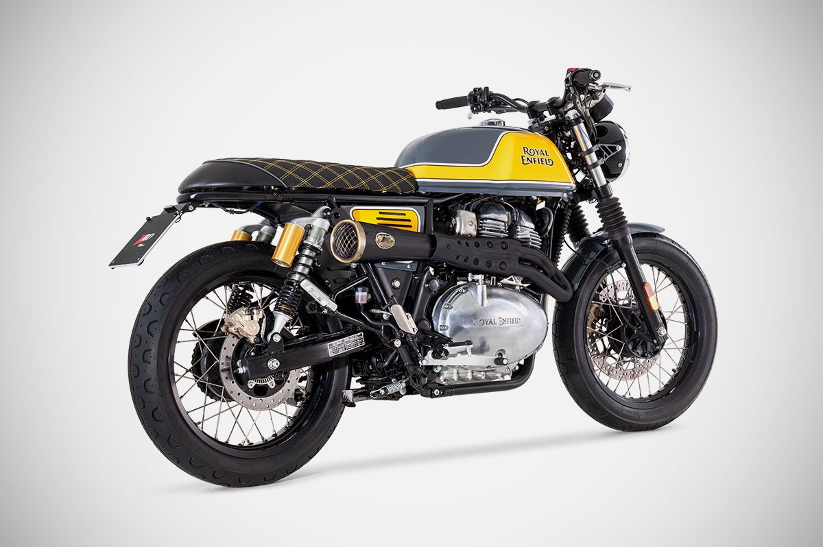ZARD Exhaust Full Kit Royal Enfield Continental GT 2019-2024 - Adventure Parts
