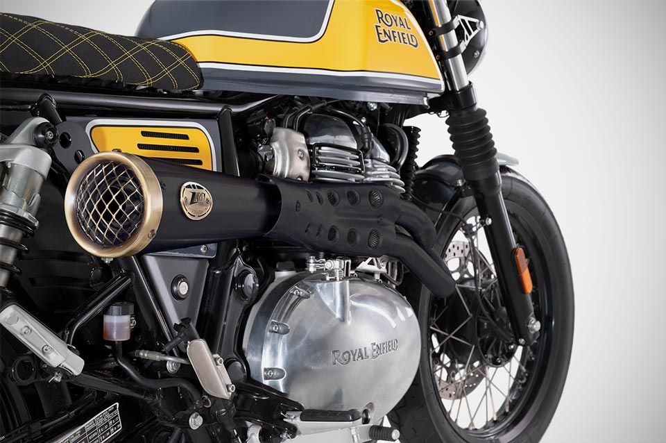 ZARD Exhaust Full Kit Royal Enfield Continental GT 2019-2024 - Adventure Parts