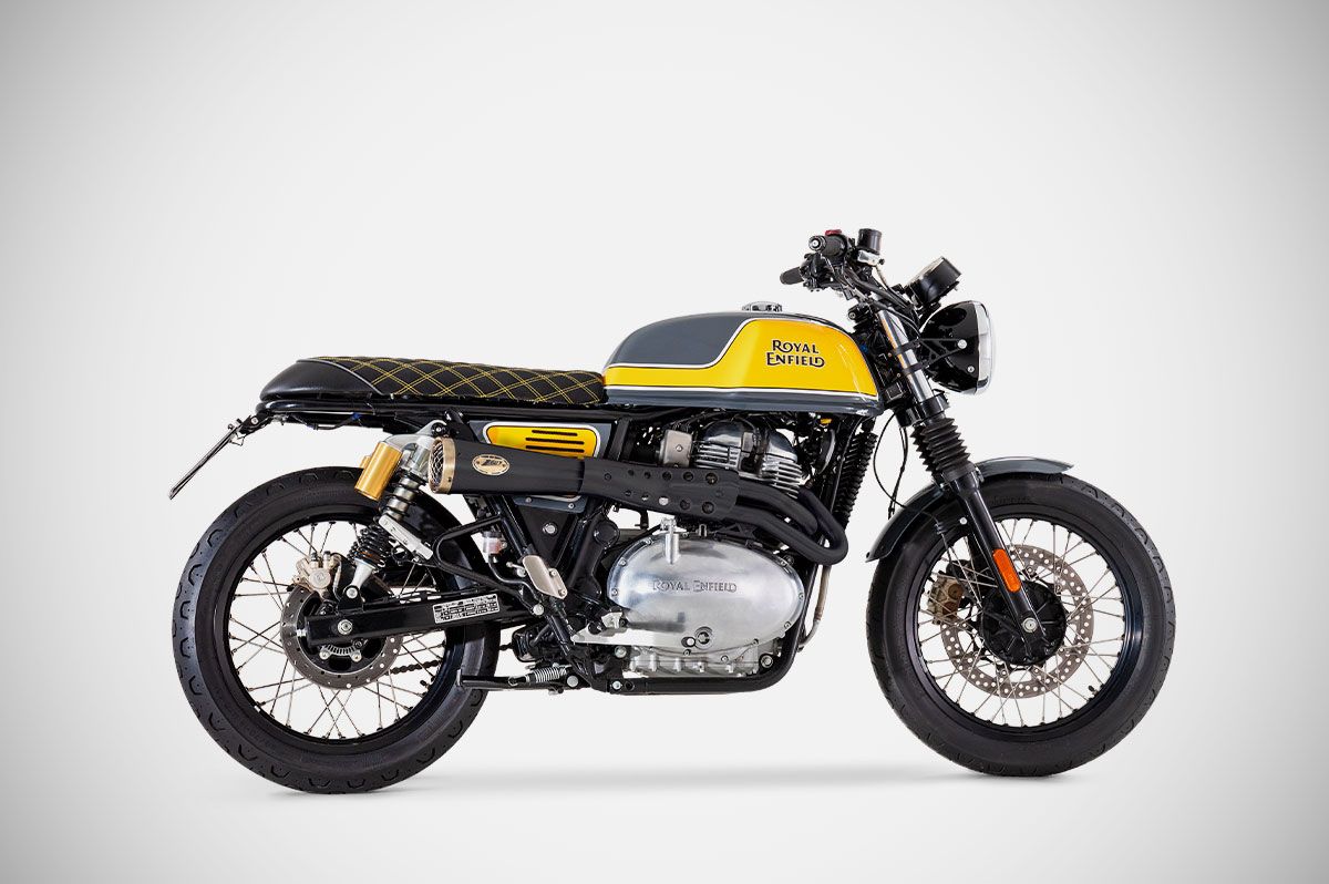 ZARD Exhaust Full Kit Royal Enfield Continental GT 2019-2024 - Adventure Parts