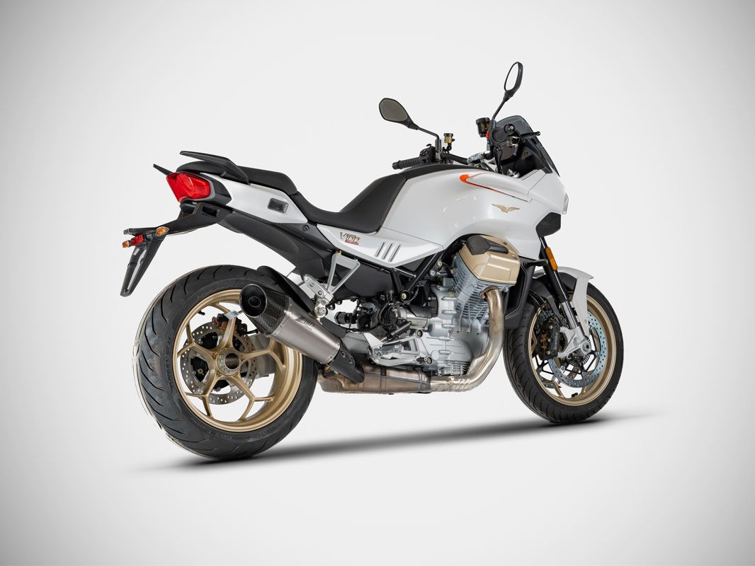 ZARD Exhaust Slip-On Moto Guzzi V100 Mandello 2023-2024