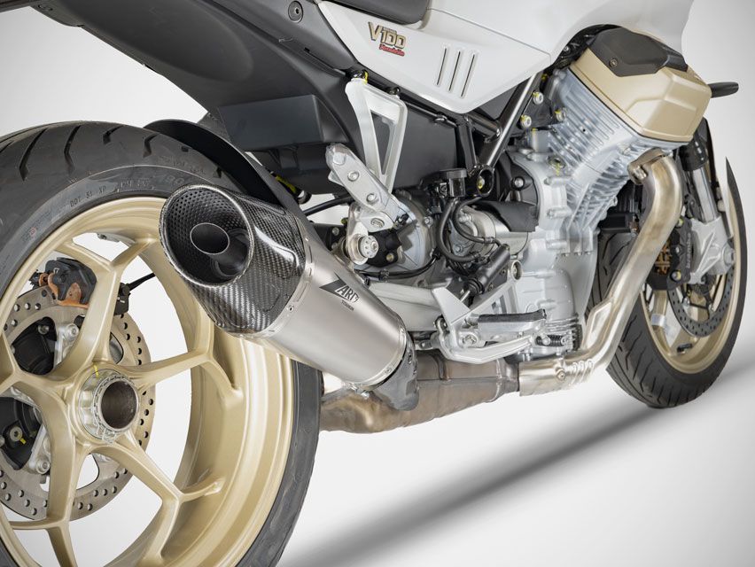 ZARD Exhaust Slip-On Moto Guzzi V100 Mandello 2023-2024