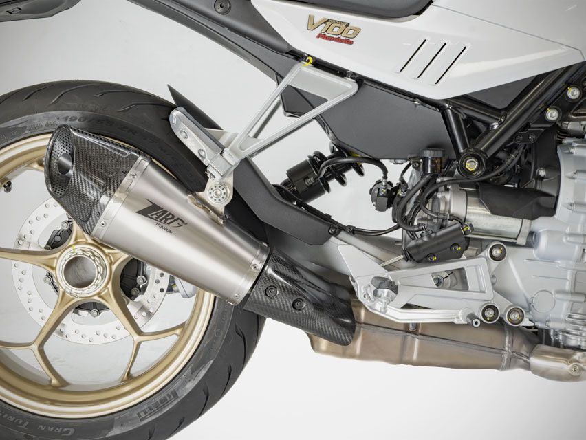ZARD Exhaust Slip-On Moto Guzzi V100 Mandello 2023-2024