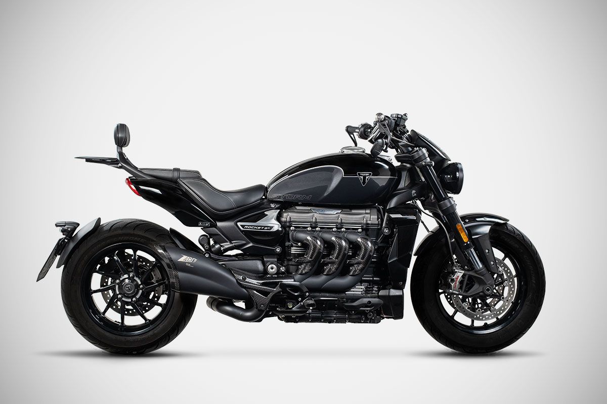 ZARD Exhaust Slip-On Kit Triumph Rocket 3 Storm 2024-2025
