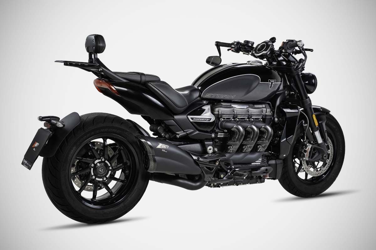 ZARD Exhaust Slip-On Kit Triumph Rocket 3 Storm 2024-2025
