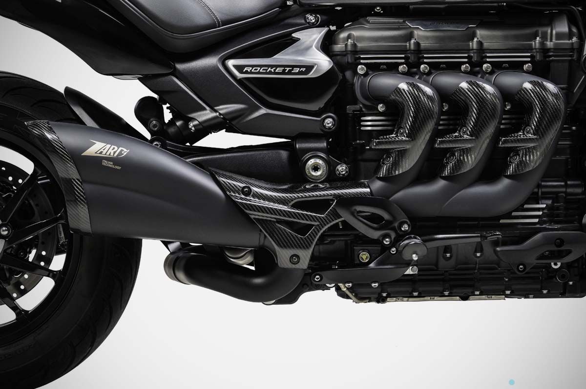 ZARD Exhaust Slip-On Kit Triumph Rocket 3 Storm 2024-2025