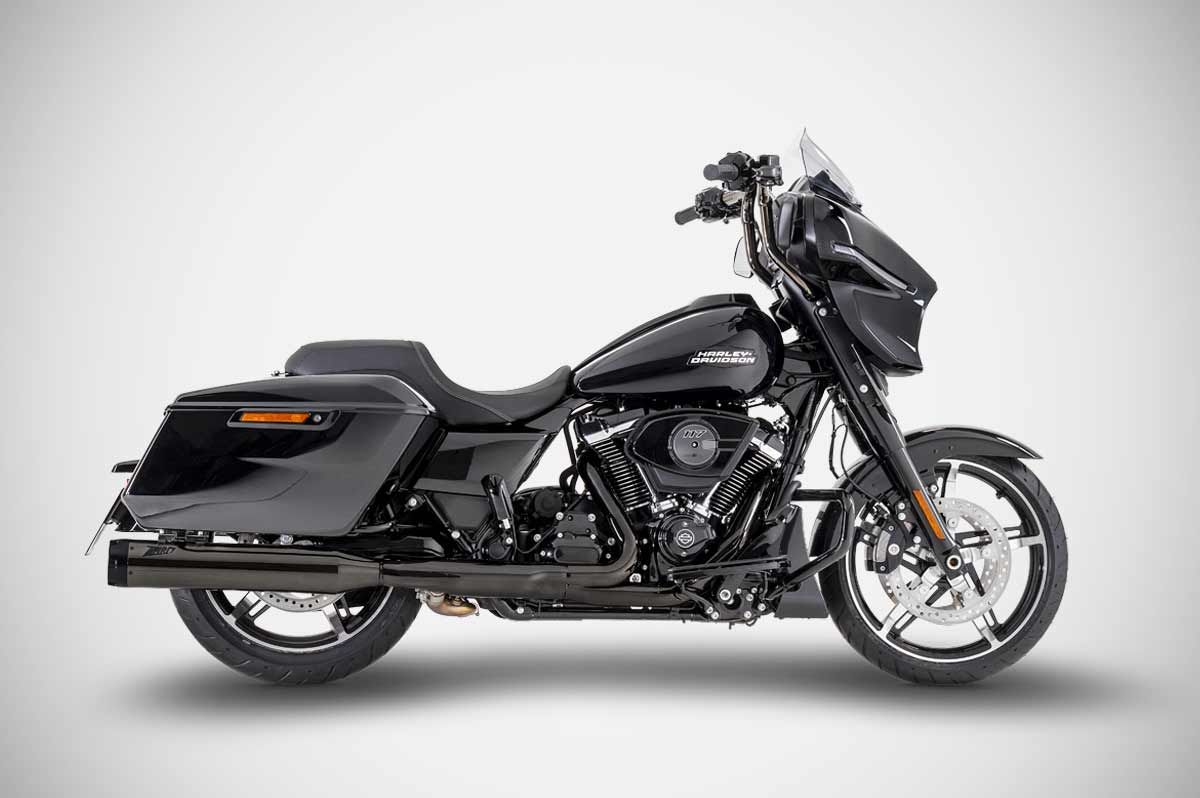 ZARD Slip-Ons "4.5 Inches" Exhaust Harley Davidson Street Glide 2017-2024