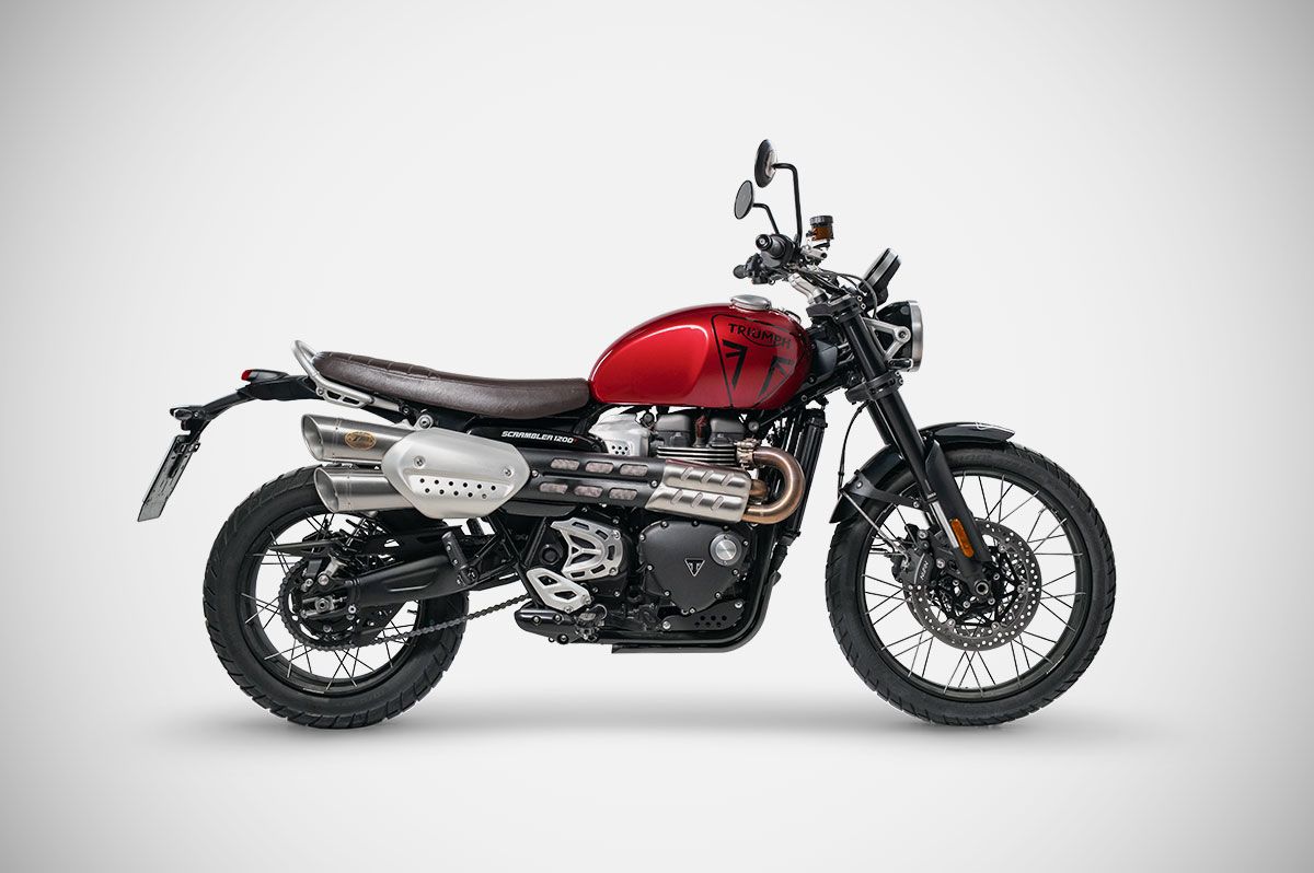 ZARD Slip-Ons Exhaust Triumph Scrambler 1200 2024-2025