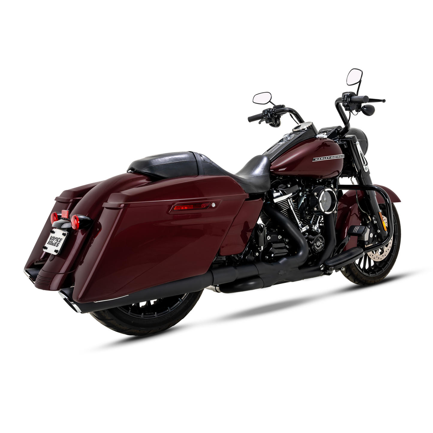 Vance & Hines Slip-On Twin Slash Round Chrome 2024-2025 - Adventure Parts