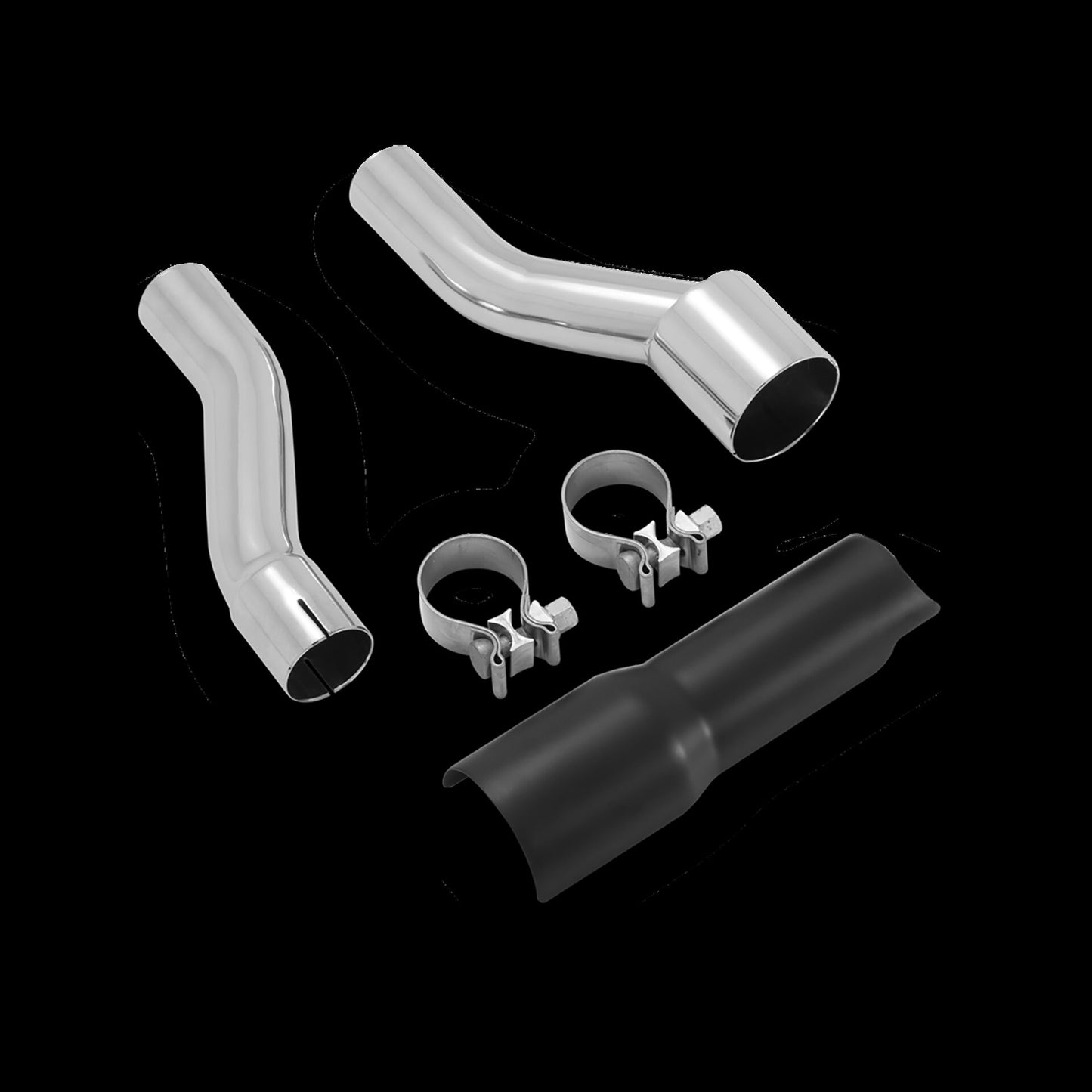 Vance & Hines Slip-On Tri Glide Adaptor Kit Chrome 2009-2016