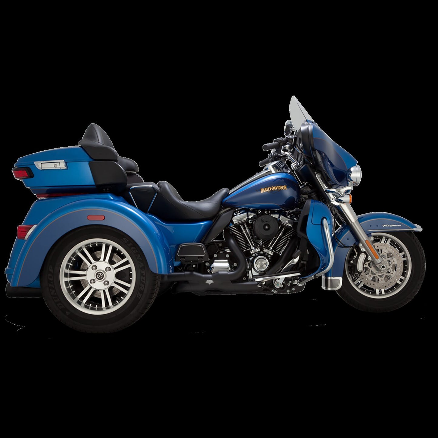 Vance & Hines Slip-On Tri Glide Adaptor Kit Chrome 2009-2016