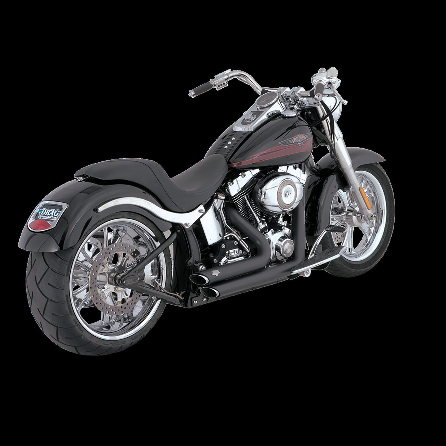Vance & Hines Slip-On Shortshots Staggered Chrome 2018-2023 - Adventure Parts
