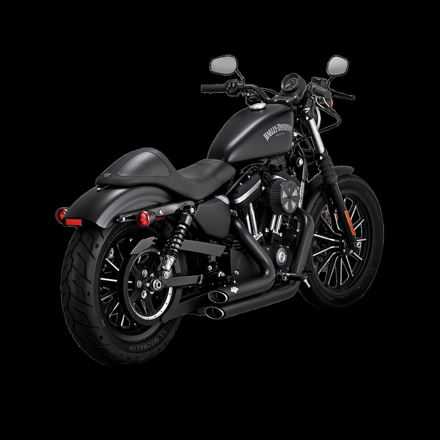 Vance & Hines Slip-On Shortshots Staggered Chrome 2018-2023 - Adventure Parts