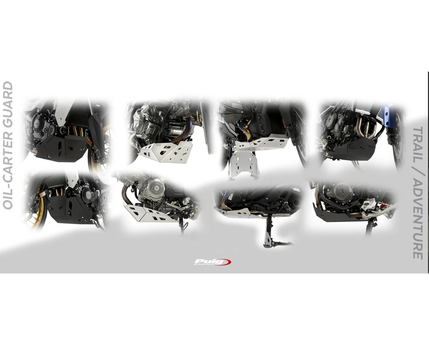 Puig Oil-Carter Guard Skid Plate Yamaha Tenere 700 2019-2025