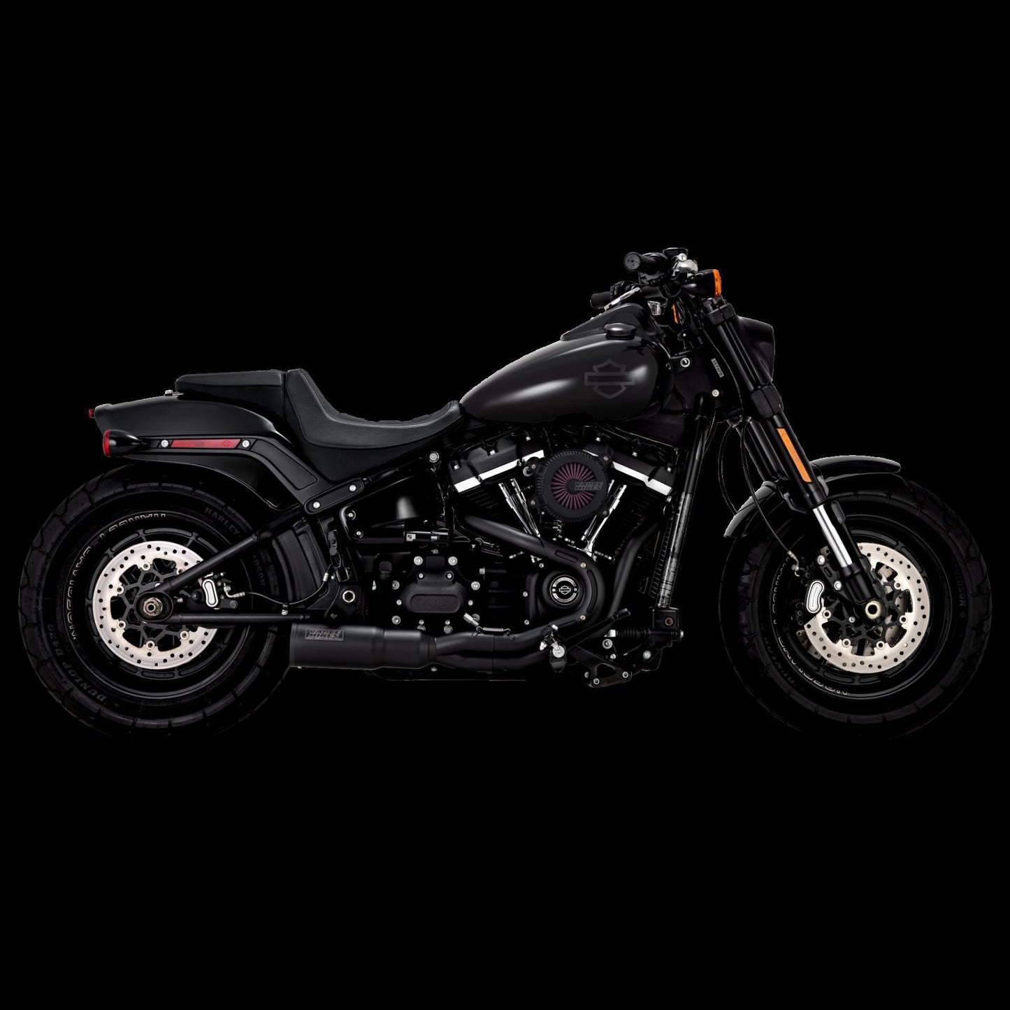 Vance & Hines Slip-On Stainless 2-Into-1 Hi-Output Brushed - Adventure Parts
