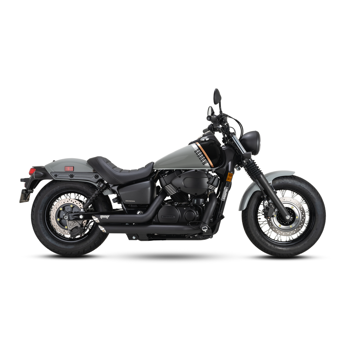 Vance & Hines Shortshots Staggered Slip-On Exhaust Honda Shadow Aero/Phantom 2010-2024 - Adventure Parts
