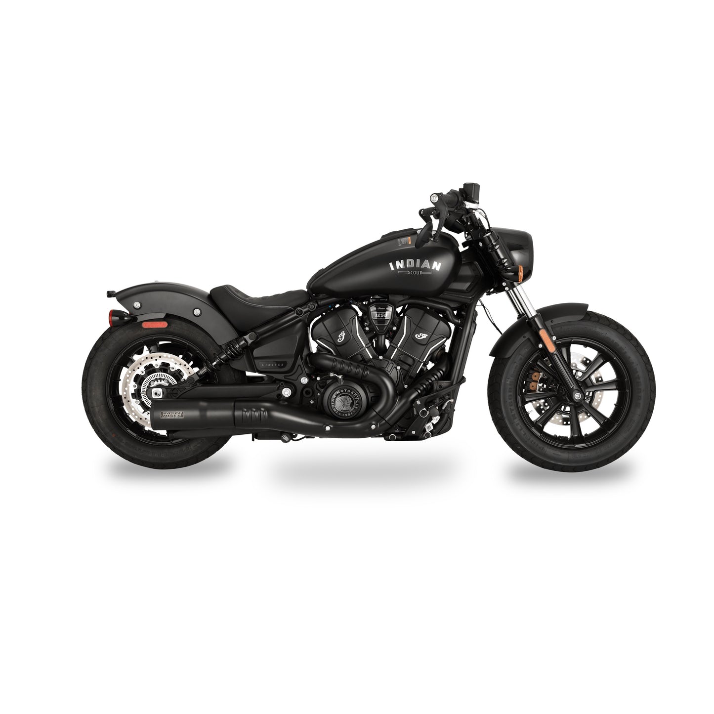 Vance & Hines Hi-Output Slip-On India Scout and Scout Bobber Models Chrome 2025 - Adventure Parts