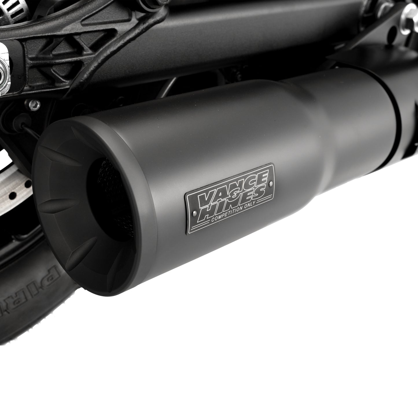 Vance & Hines Hi-Output Slip-On India Scout and Scout Bobber Models Chrome 2025 - Adventure Parts