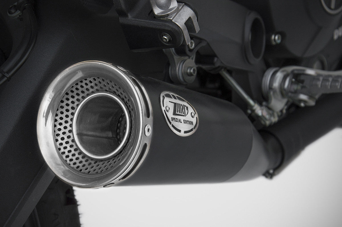 ZARD Exhaust Slip-On "Zuma" Ducati Scrambler 800 2021-2022 - Adventure Parts