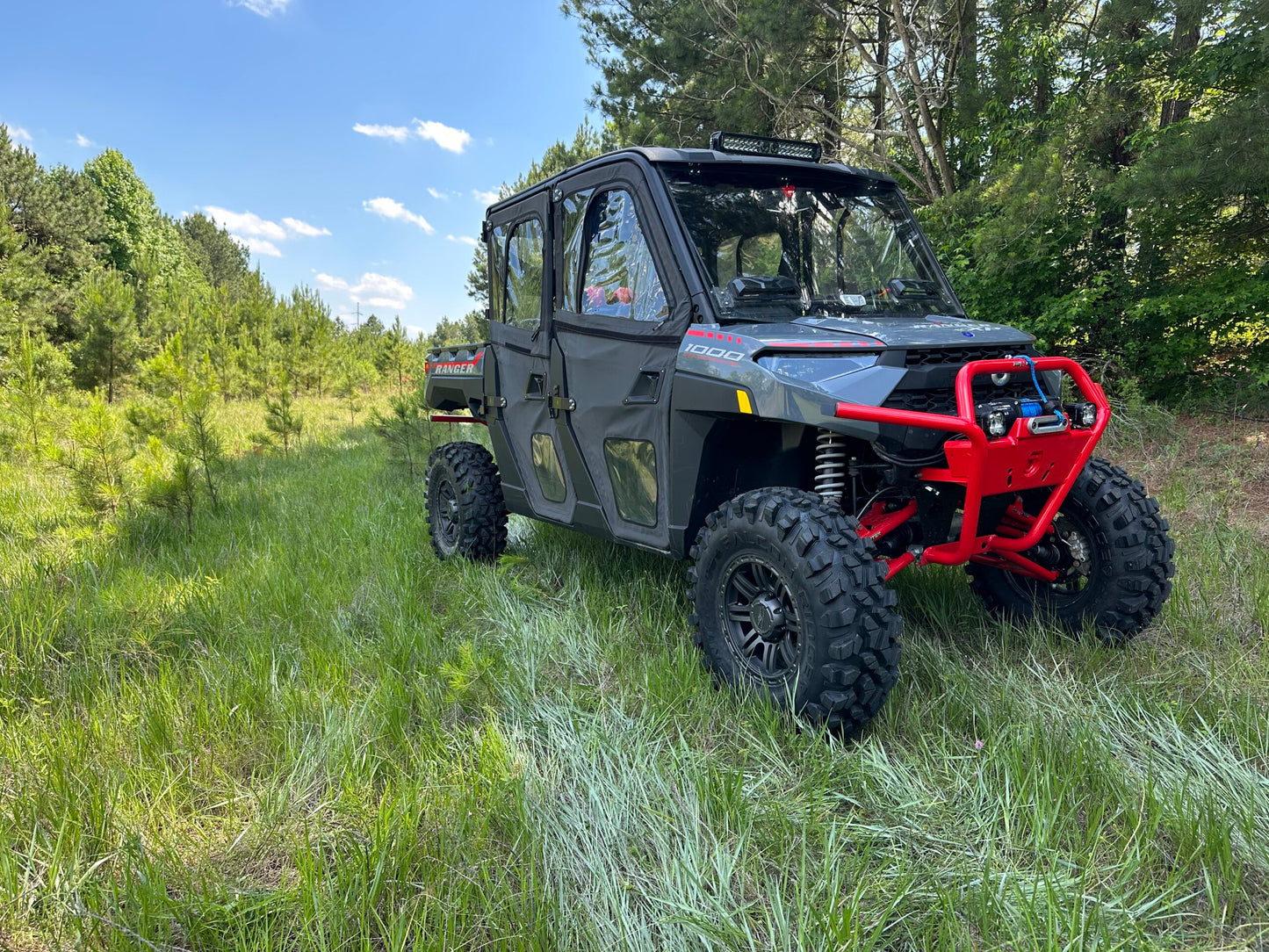 Seizmik Framed Door Kit | FRONT AND REAR- Polaris Ranger 1000 XP Crew - Adventure Parts