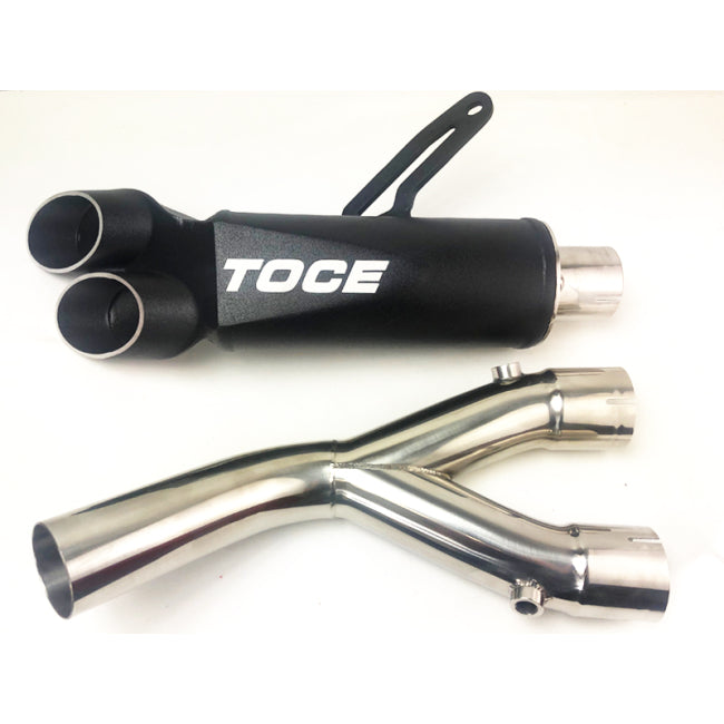 Toce Razor Tip Decat Exhaust - Yamaha FZ-10 / MT-10 2015-2025