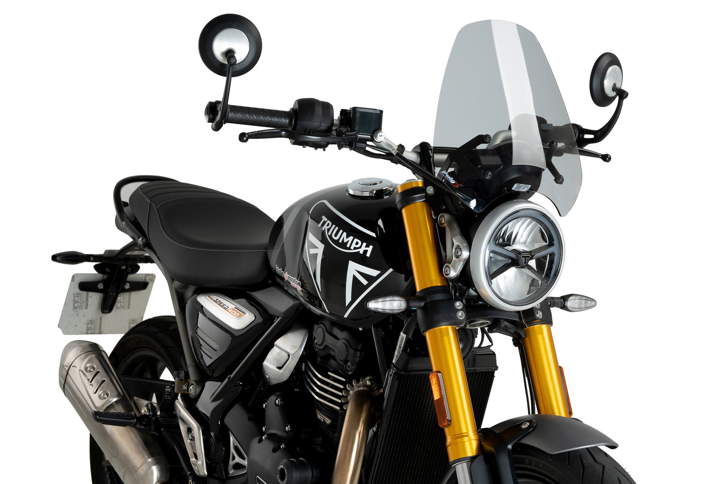Puig New Generation Windscreen Triumph Scrambler 400X 2024-2025