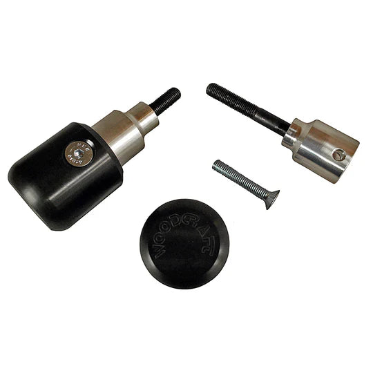 Woodcraft Frame Slider Kit with pucks Kawasaki Ninja ZX-10R 2004-2005 - Adventure Parts