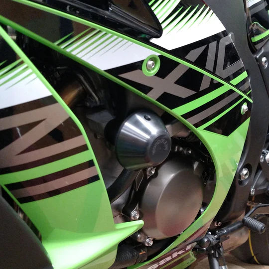Woodcraft Frame Silder Kit w/ pucks Kawasaki Ninja ZX-10R 2016-2024 - Adventure Parts