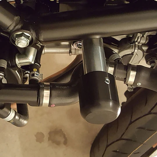 Woodcraft Frame Slider Kit with pucks Suzuki SV650/650X 2017-2023 - Adventure Parts