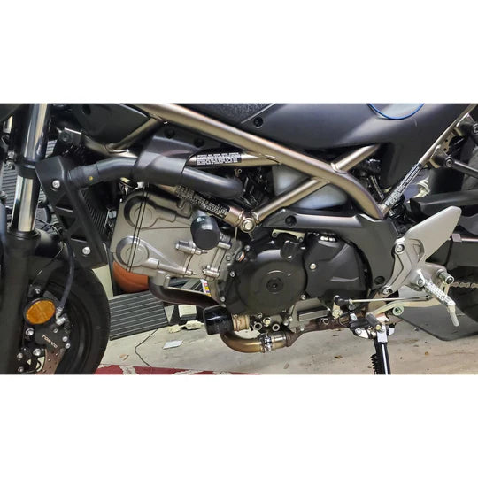 Woodcraft Frame Slider Kit with pucks Suzuki SV650/650X 2017-2023 - Adventure Parts
