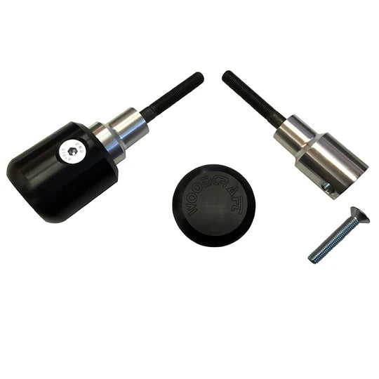 Woodcraft Frame Slider Kit with pucks Yamaha MT-03 2020-2024 - Adventure Parts
