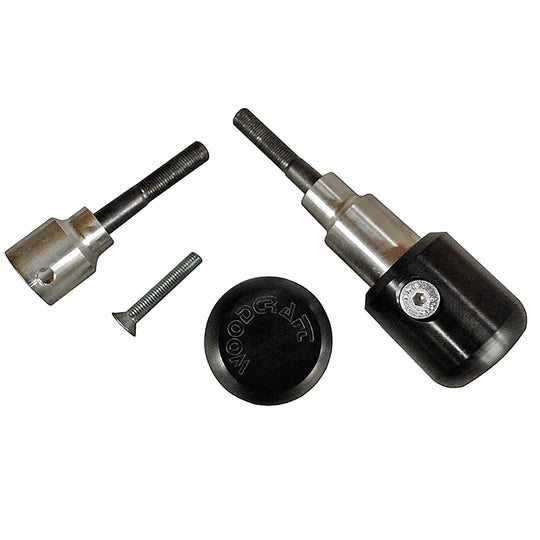Woodcraft Frame Slider Kit with pucks Triumph Speed Triple 2005-2010 - Adventure Parts