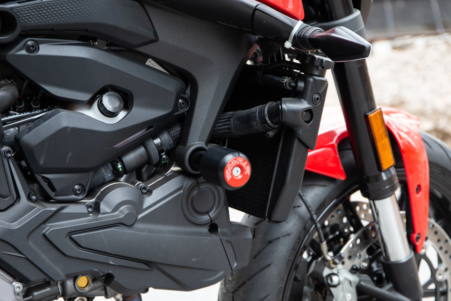 Woodcraft Frame Slider Kit Ducati Monster 937 2021-2024 - Adventure Parts
