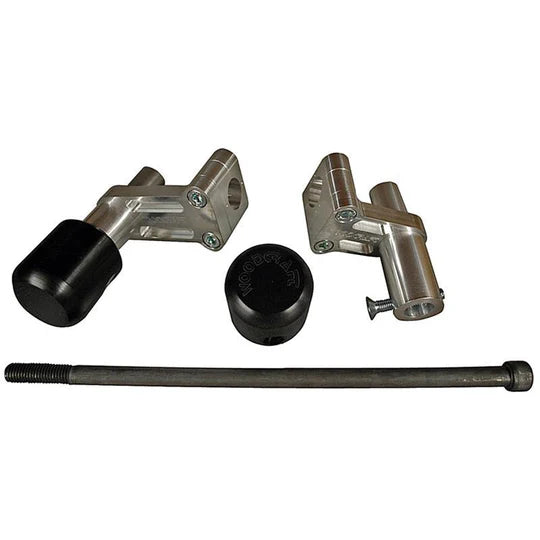 Woodcraft Frame Slider Base Kit Ducati 848/1098/1198 2007-2013 - Adventure Parts