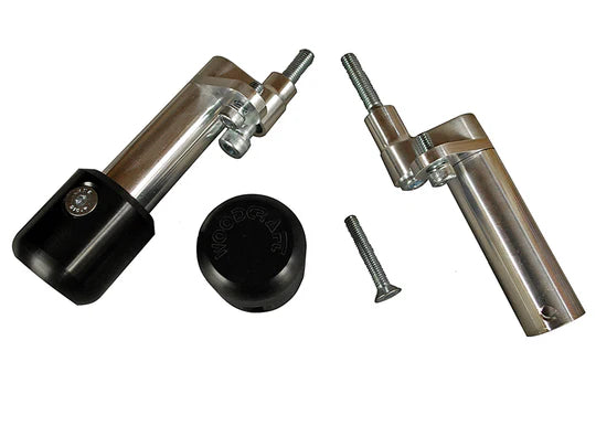 Woodcraft Frame Slider Kit with pucks Aprilia Tuono 2006-2010 - Adventure Parts